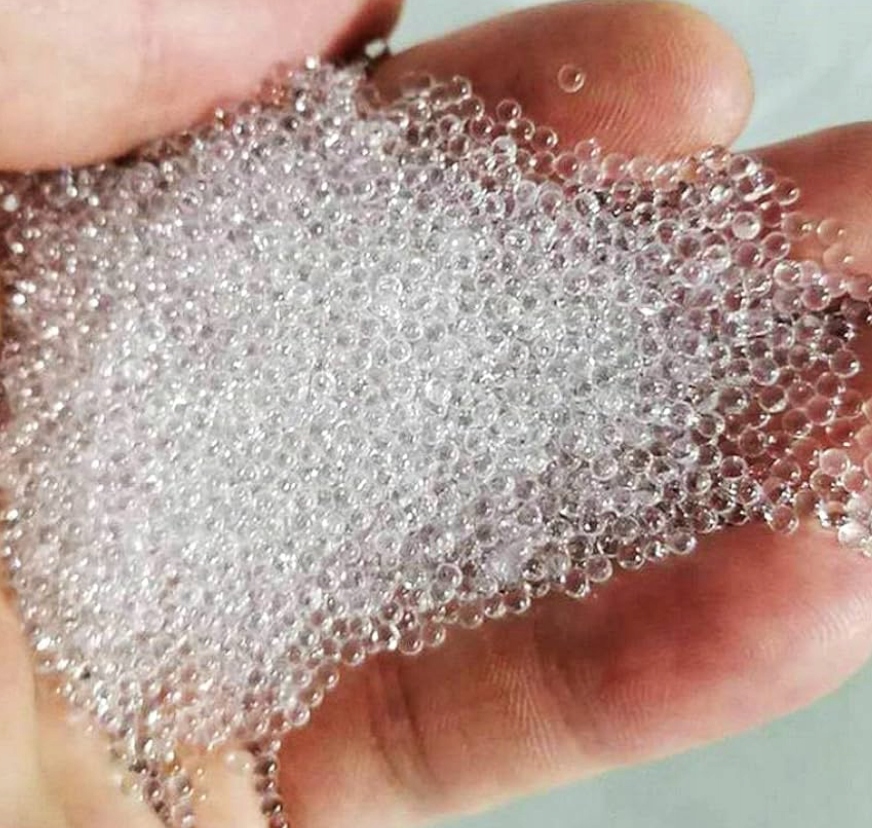 Skleněné mikrokuličky 300-400µ m, pro Pískování, Čištění 25 kg