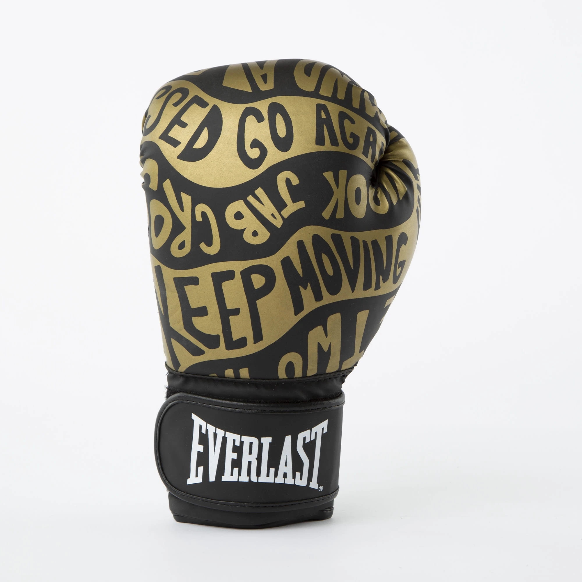 Everlast Rękawice bokserskie Spark Czarne/Złote 10oz