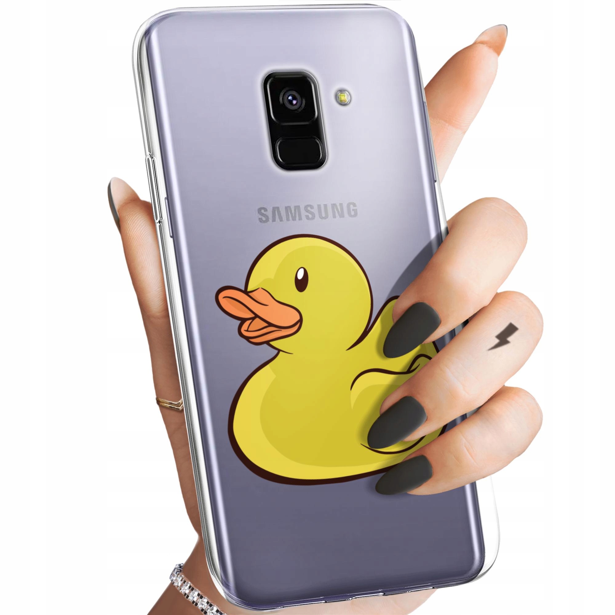 Etui Do Samsung Galaxy A5/A8 2018 Bez Tła Naklejki Sticker Obudowa