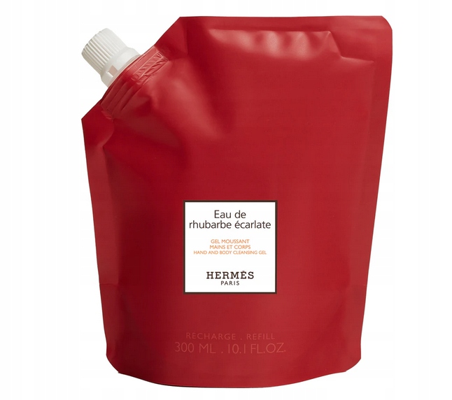 Hermes Le Bain Eau de rhubarbe écarlate gel 300 ml – doplněk stravy