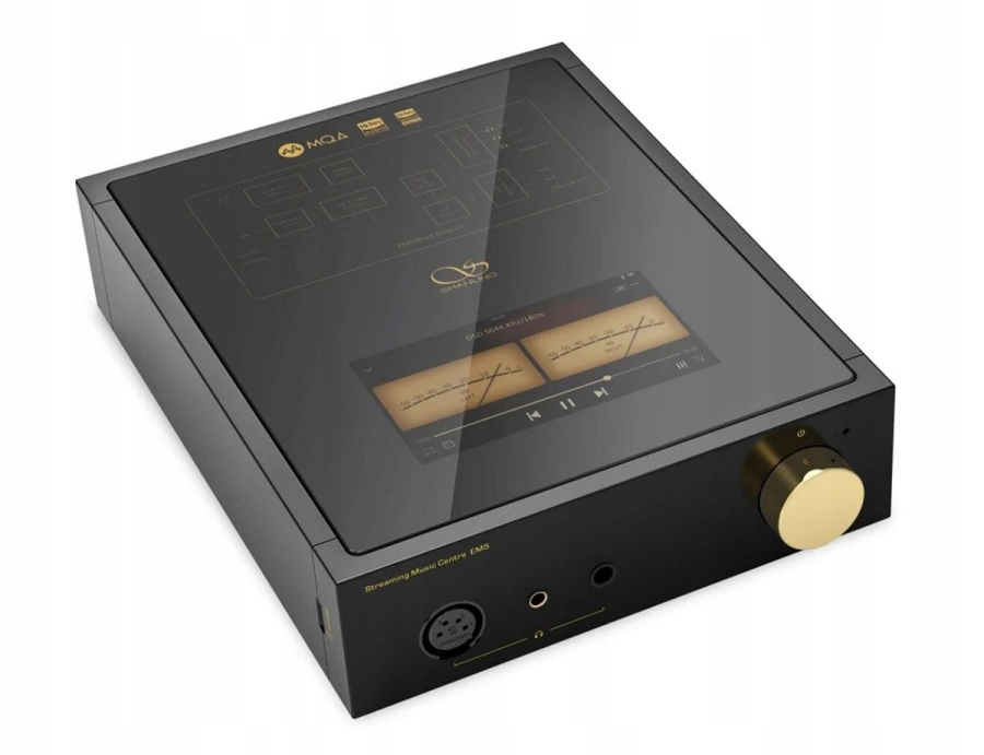 Shanling EM5 (Czarny) | Słuchawkowe “All-in-One” | MQA | DSD512 | AK4493EQ Model EM5