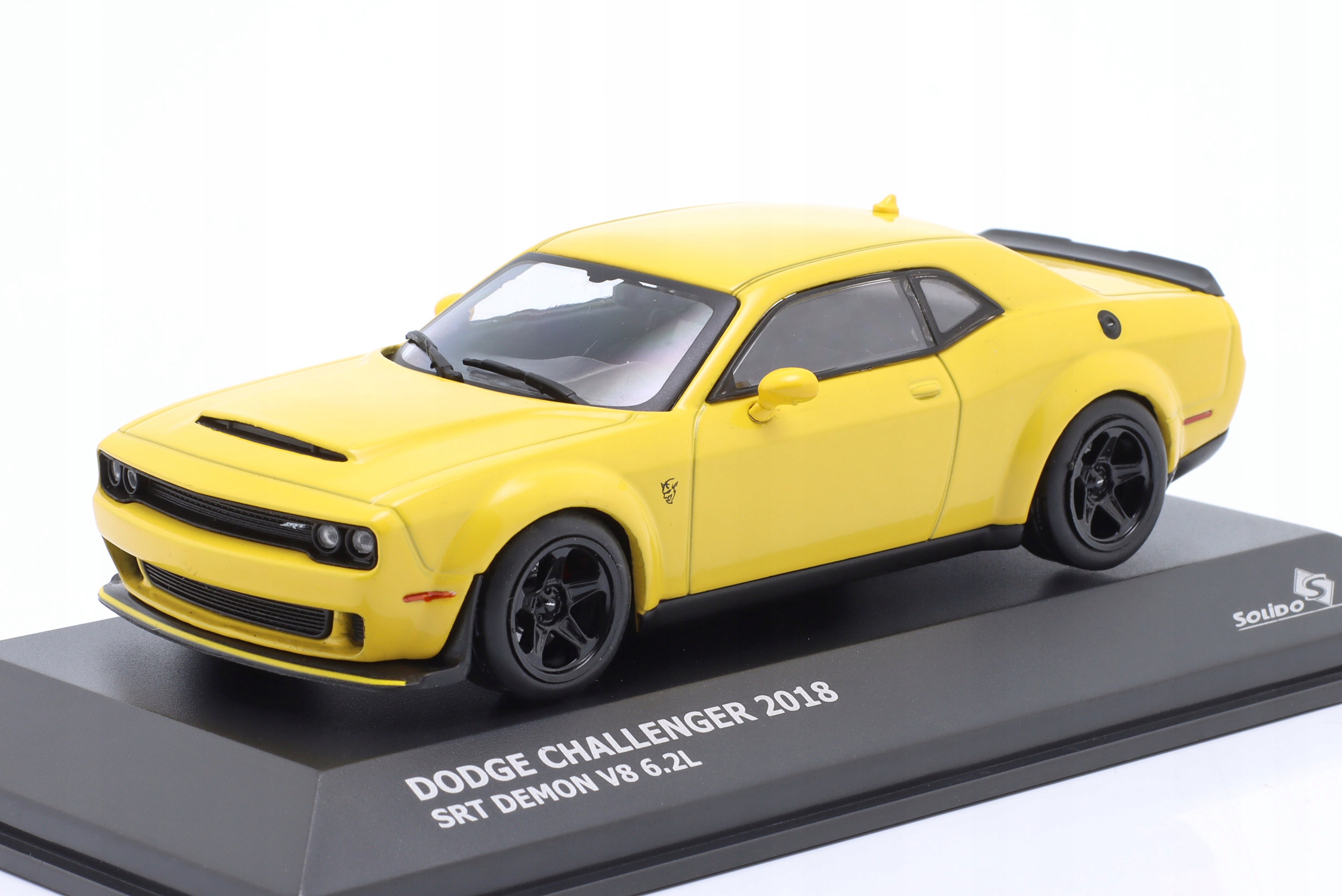 Dodge Challenger Srt Demon V8 6.2L 2018 Demon Yellow Solido 1:43 S4310308