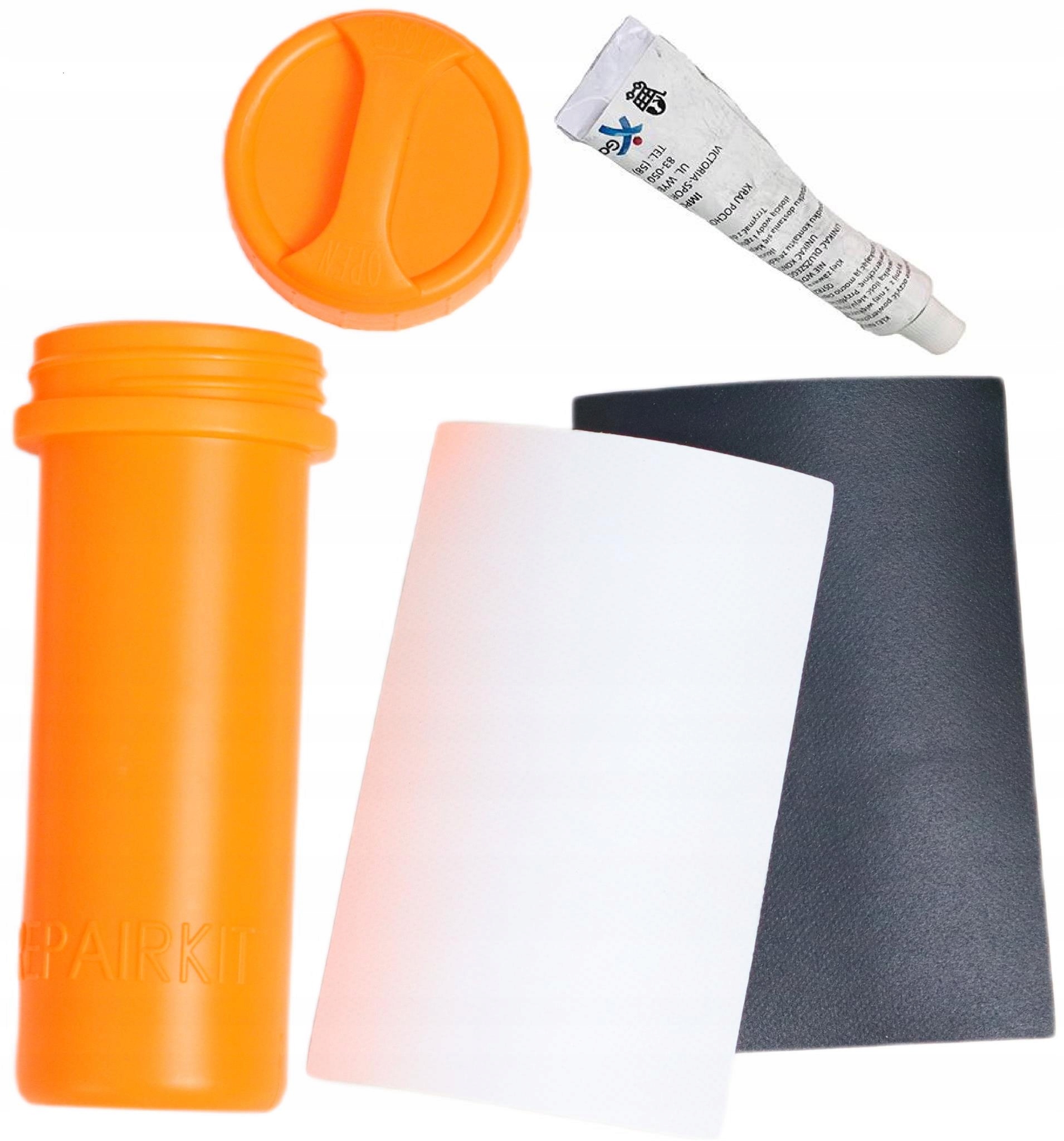 ZESTAW NAPRAWCZY do deski SUP lub kajaka ŁATKI + KLEJ Enero