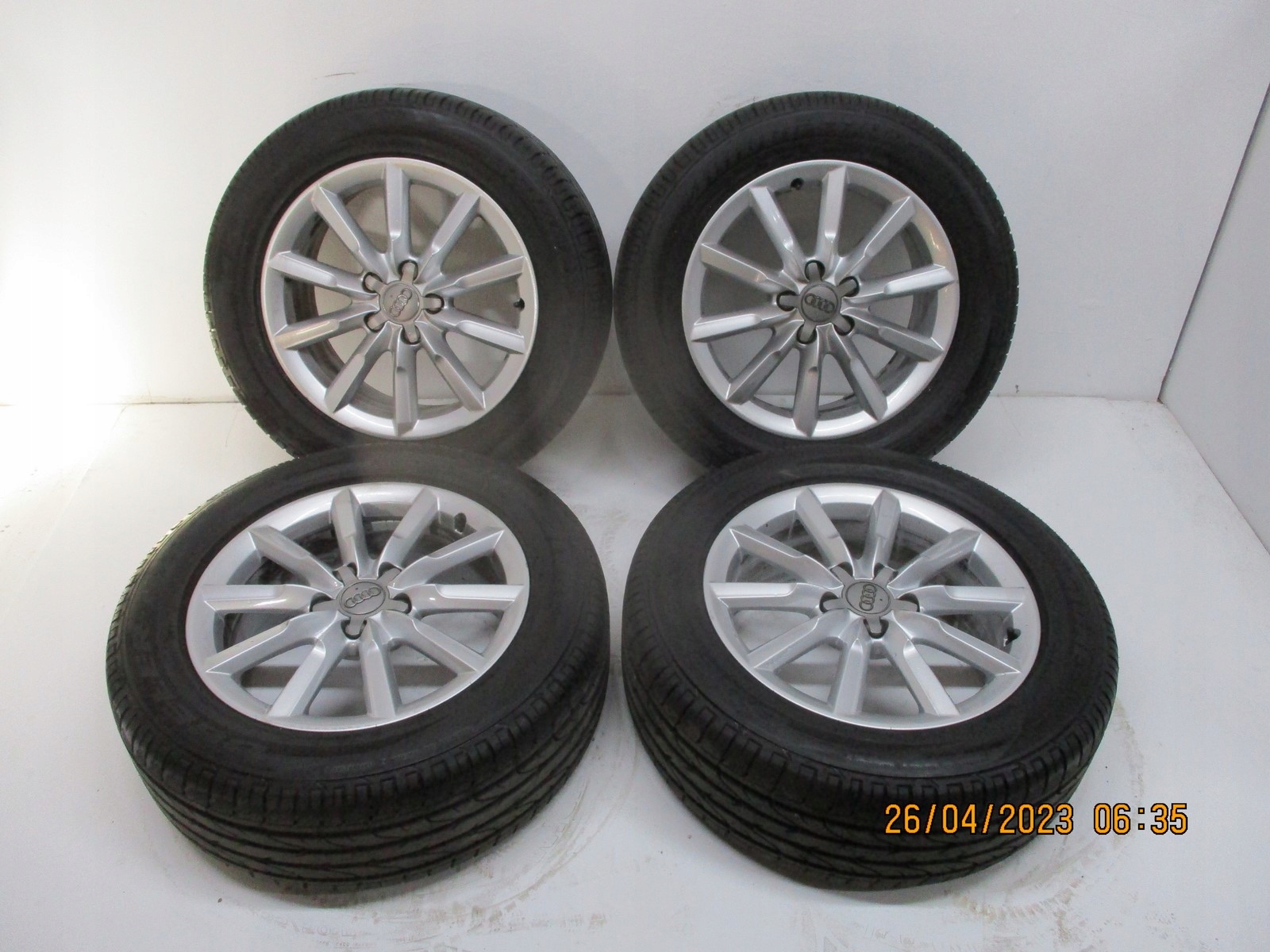 wheels discs tyres Audi Q3 8U0 R17 6 MM
