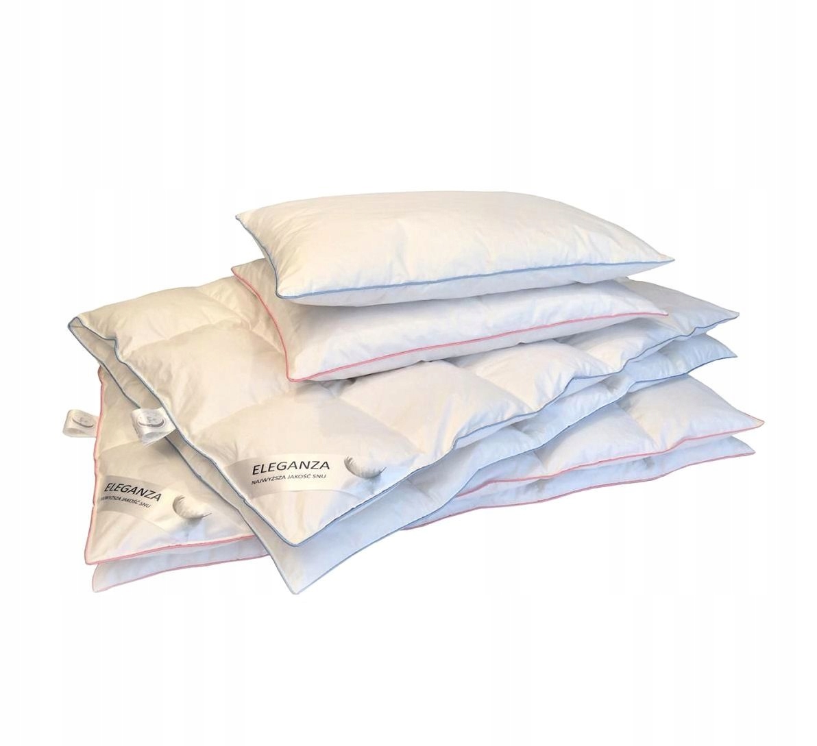Kołderka PUCHOWA 100x135 + poduszka 40x60 ELEGANZA