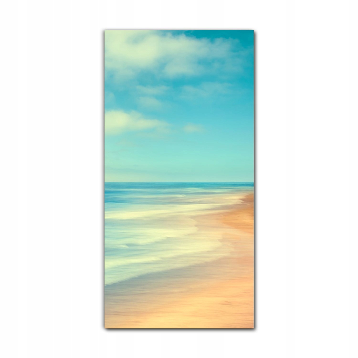 

Obraz na szkle do sypialni 70x140 Plaża morze fale