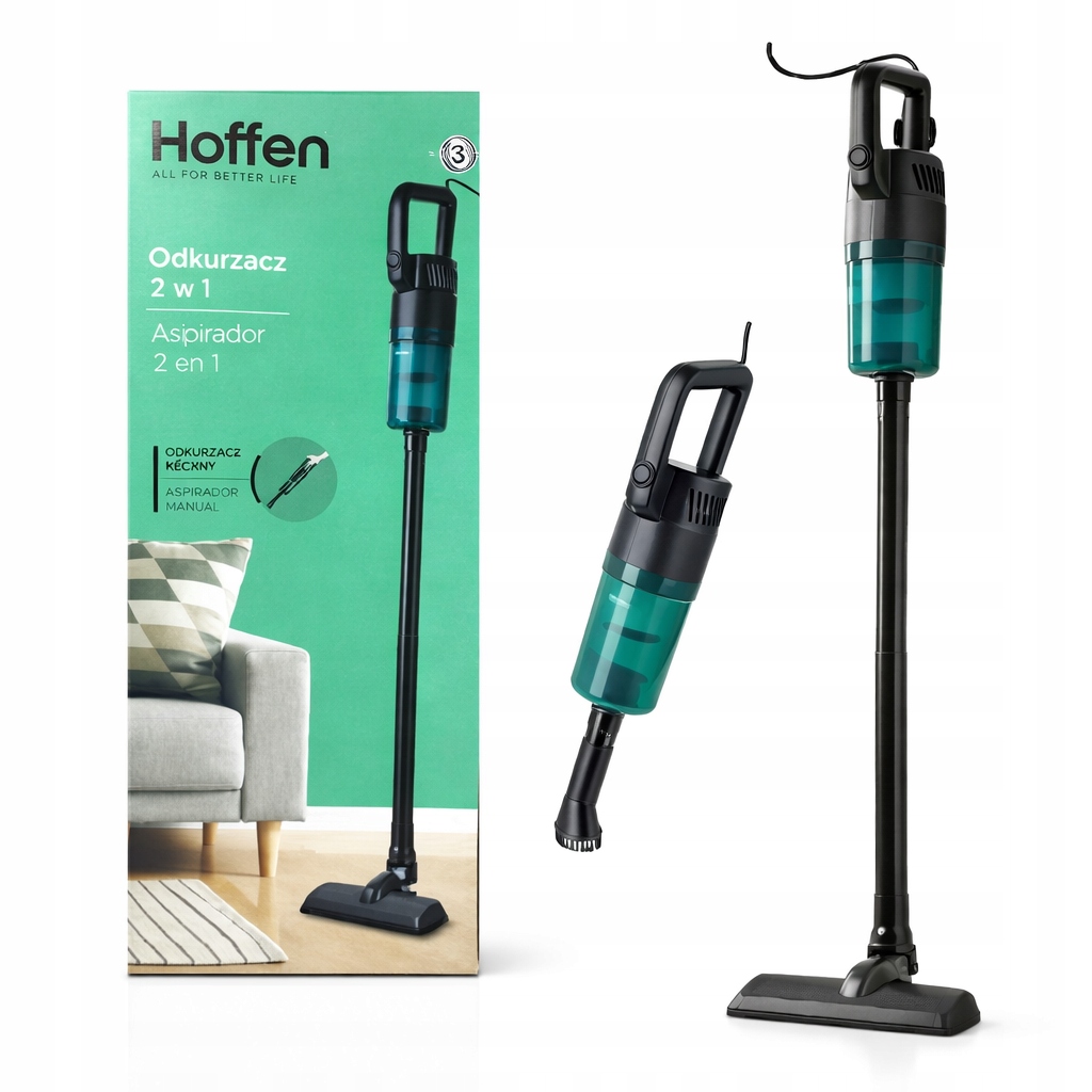 Odkurzacz pionowy Hoffen 2 w 1