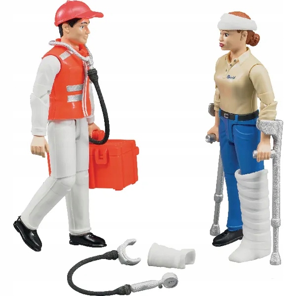 

Bruder Figurki ratownika i pacjenta 62710 bworld