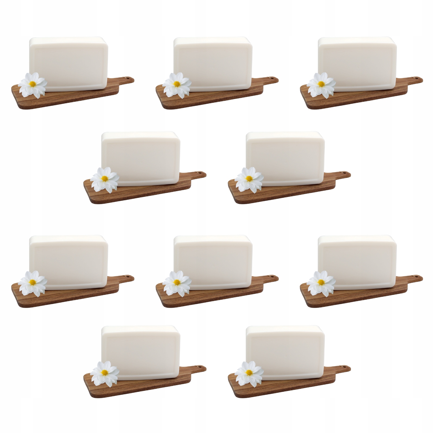 Základ pro výrobu mýdla Bílý bez Sls Rostlinný Glycerin Premium 10x1 kg