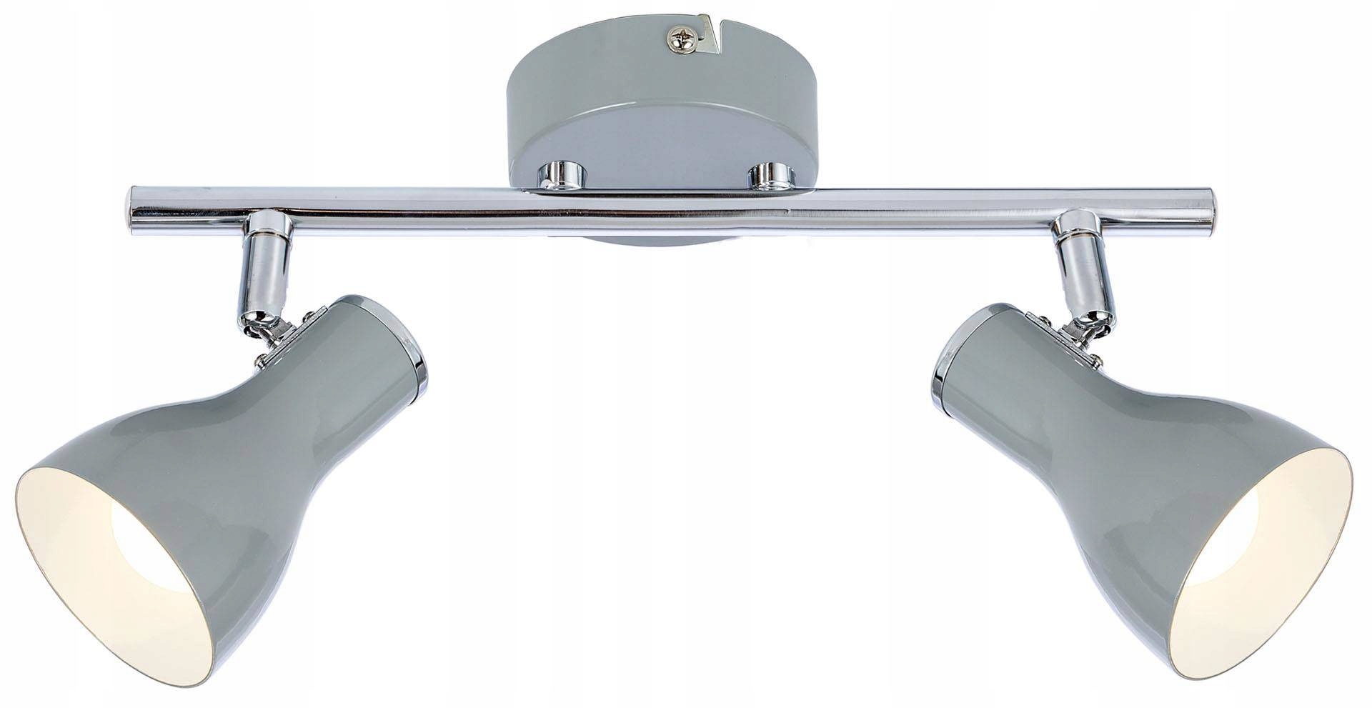 Nástěnná lampa Candellux Julie 92-66626 lišta E14 šedá