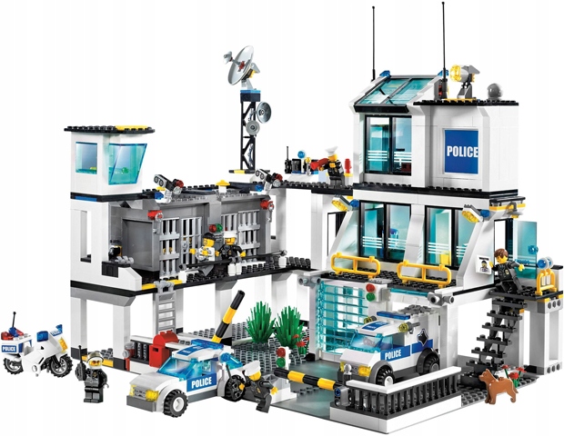 LEGO City 7744 Komisariat Policji + GRATIS Marka LEGO