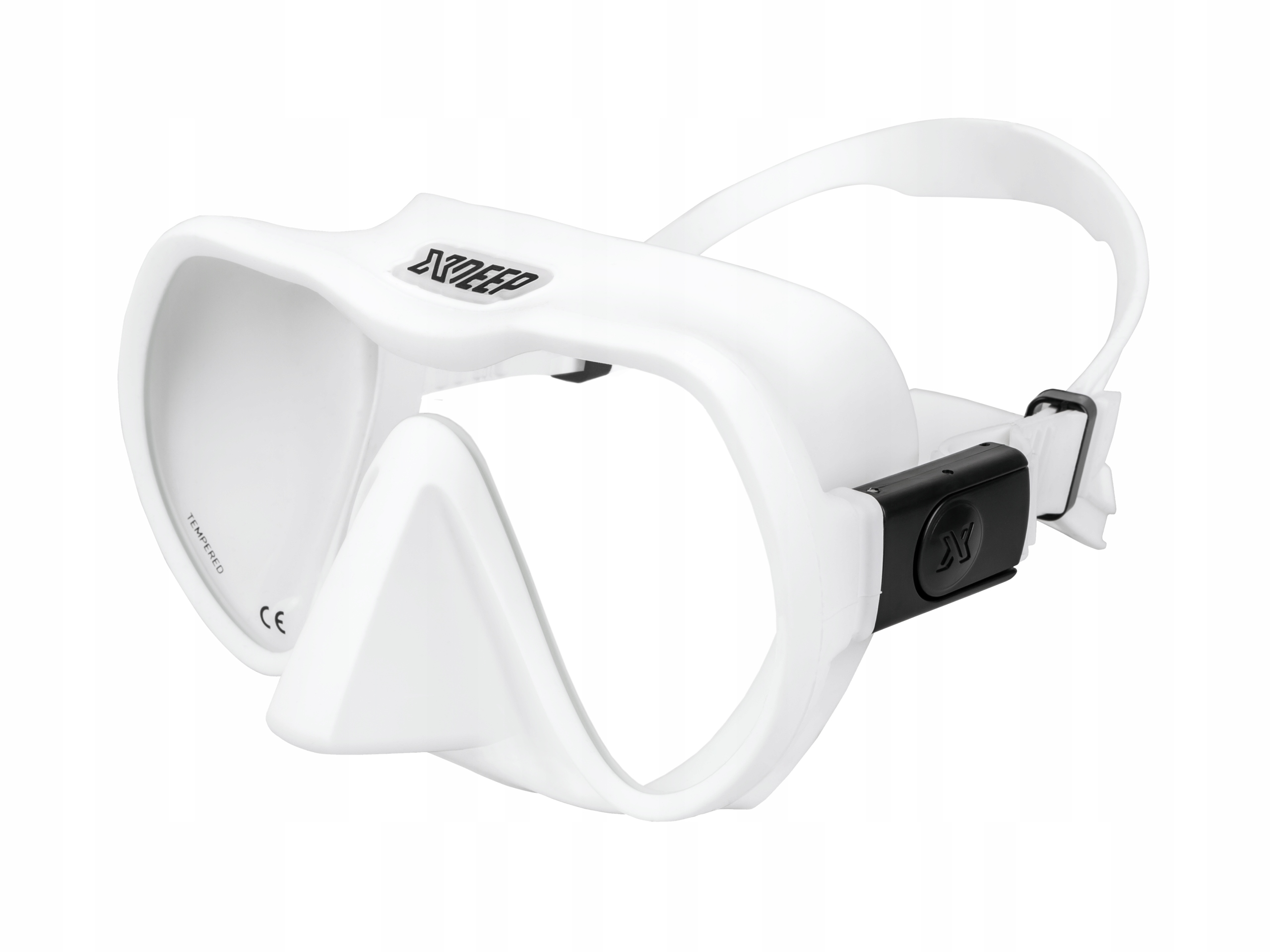 Maska Xdeep Frameless Radical, Rozmiar: L (Biała)