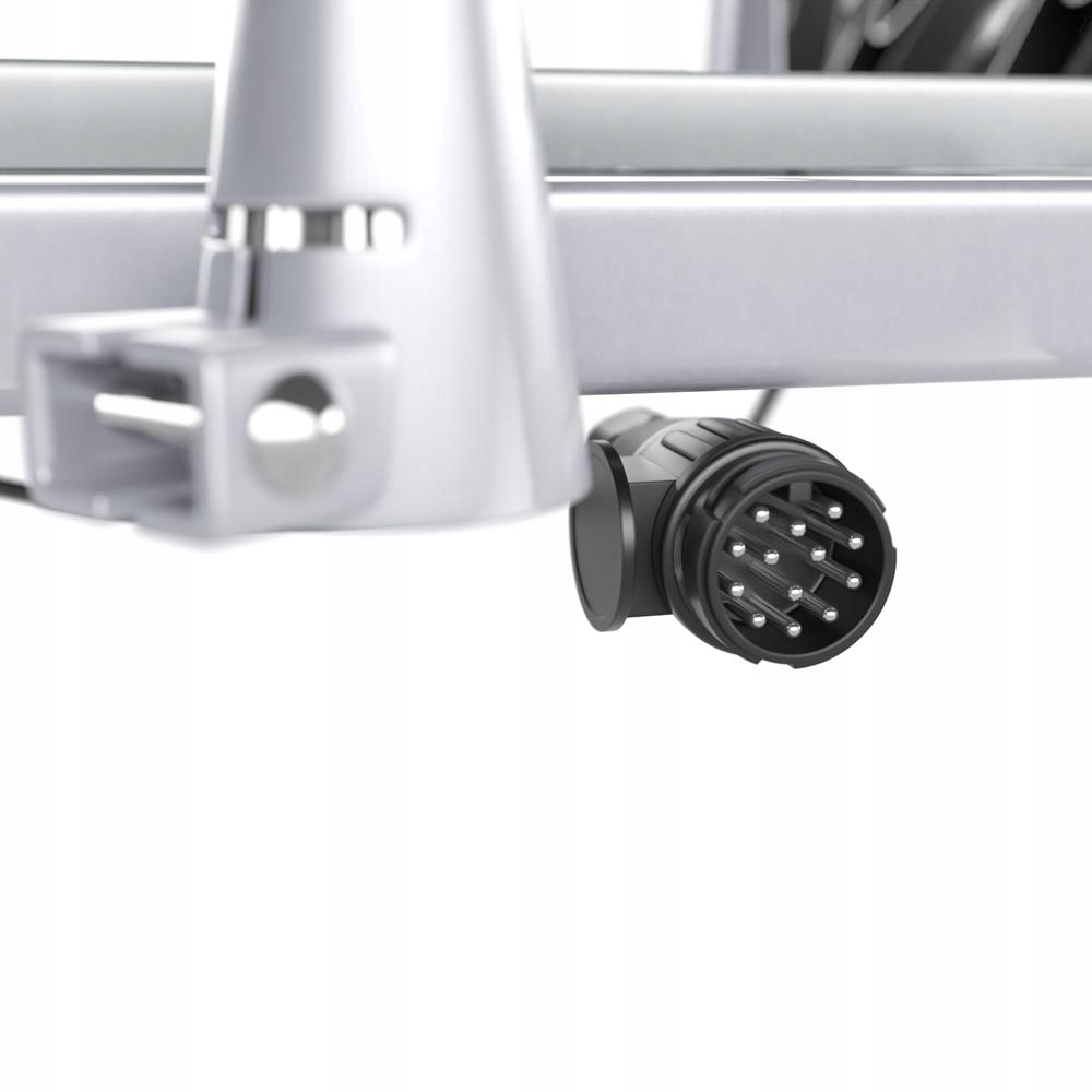 BAGAŻNIK ROWEROWY NA HAK PLATFORMA 4 ROWERY - AMOS - UCHYLANY 13 PIN ZAMEK Wysokość produktu 70 cm