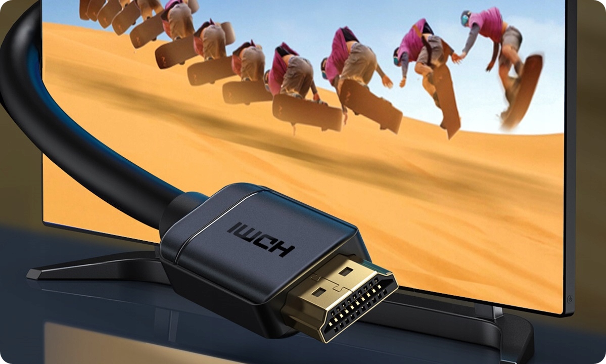 KABEL PRZEWÓD HDMI DO HDMI 2.0 BASEUS 4K 60Hz FULL HD ARC HDR 1M 100CM Kod producenta CAKGQ-A01