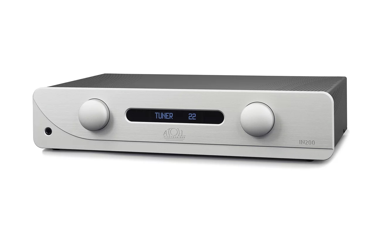 Atoll IN200 Signature – Stereo zesilovač dual-mono stříbrný