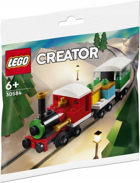LEGO Creator 30584 Świąteczny pociąg Nowe Marka LEGO