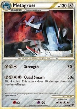 Pokemon TCG Metal - Metagross (UD 18) Stan grana
