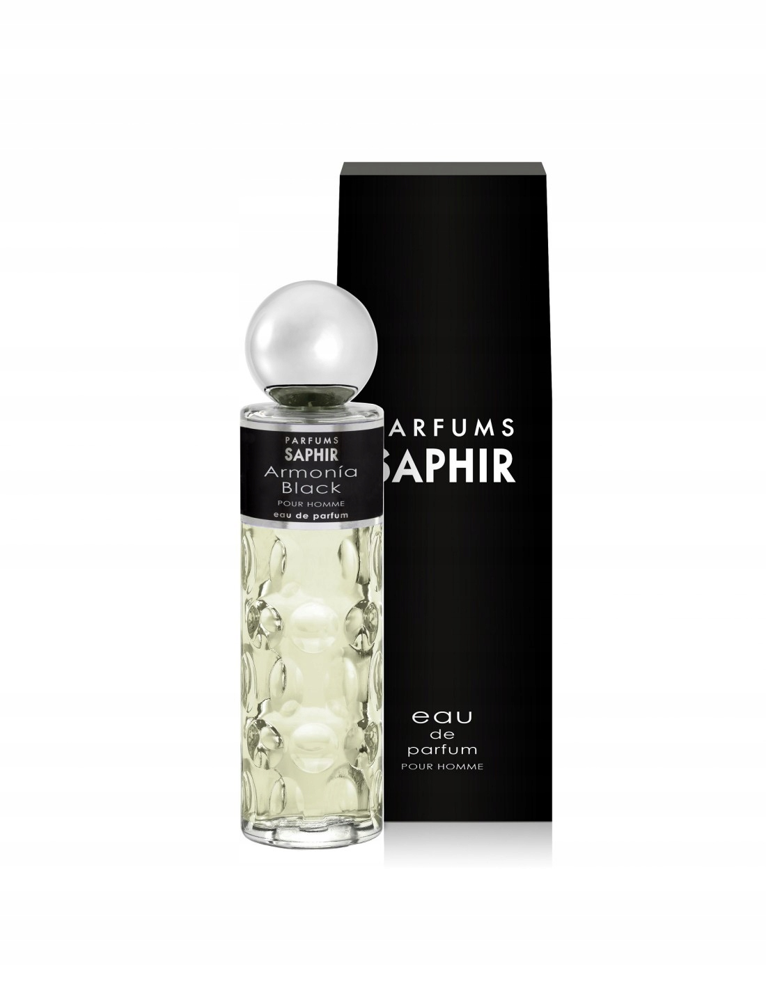 Saphir Men Armonia Black parfémovaná voda pro muže 200 ml
