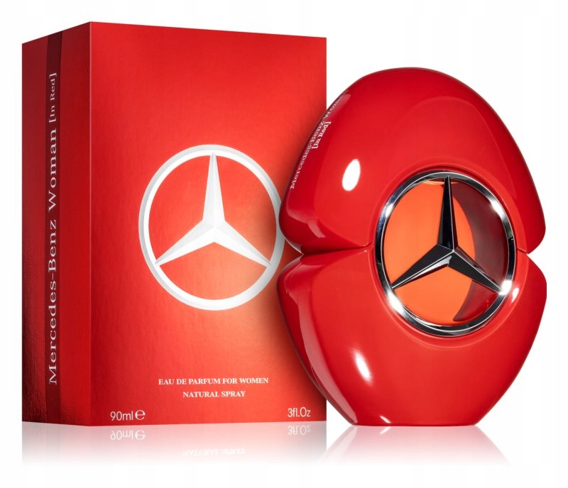 Mercedes-benz Žena V Červené Barvě 90 ML