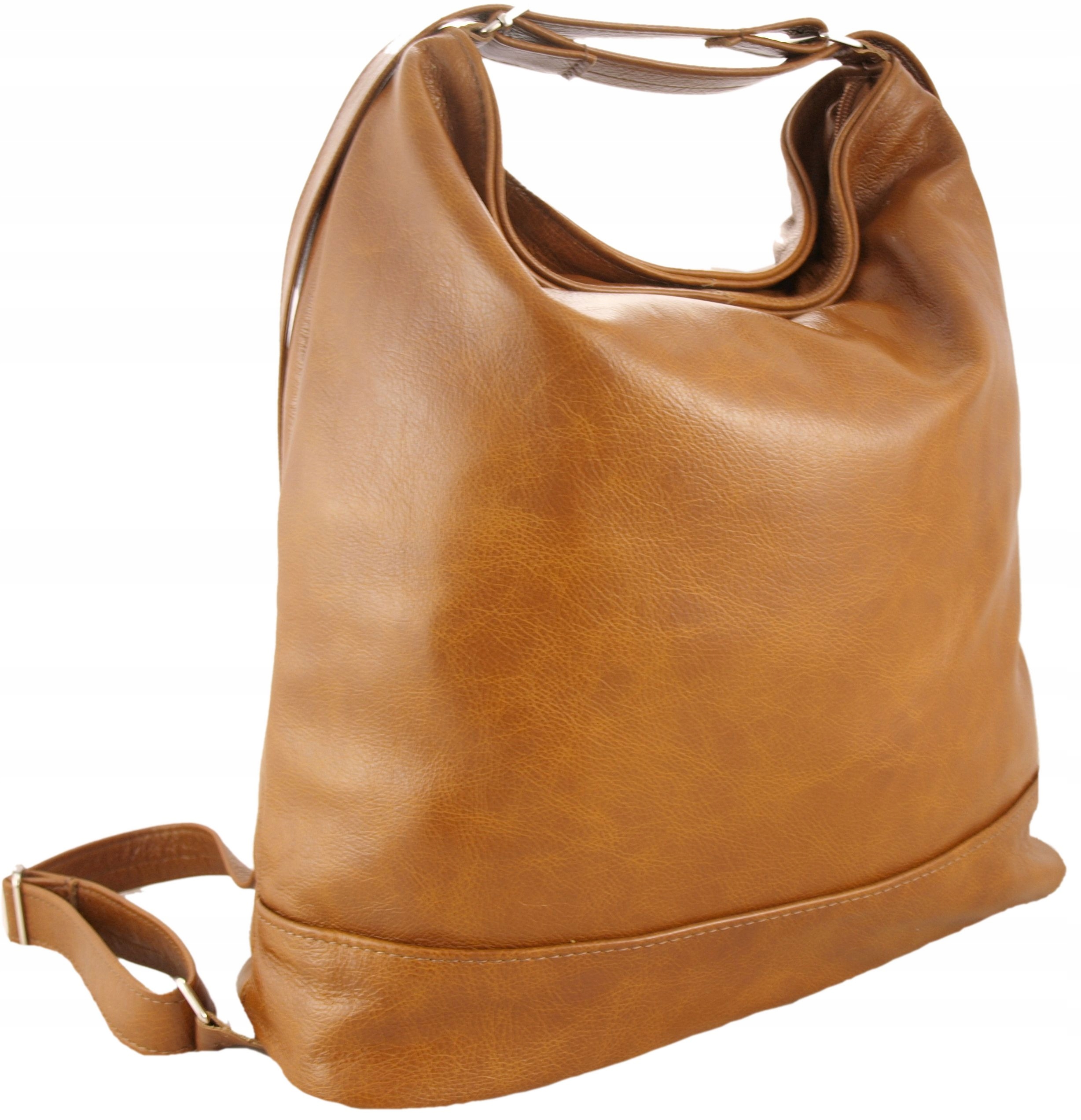 

Skórzana Torebka Plecak Skóra naturalna 2w1