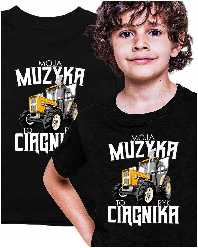 

Koszulka Moja Muzyka ryk ciągnika Traktor 146