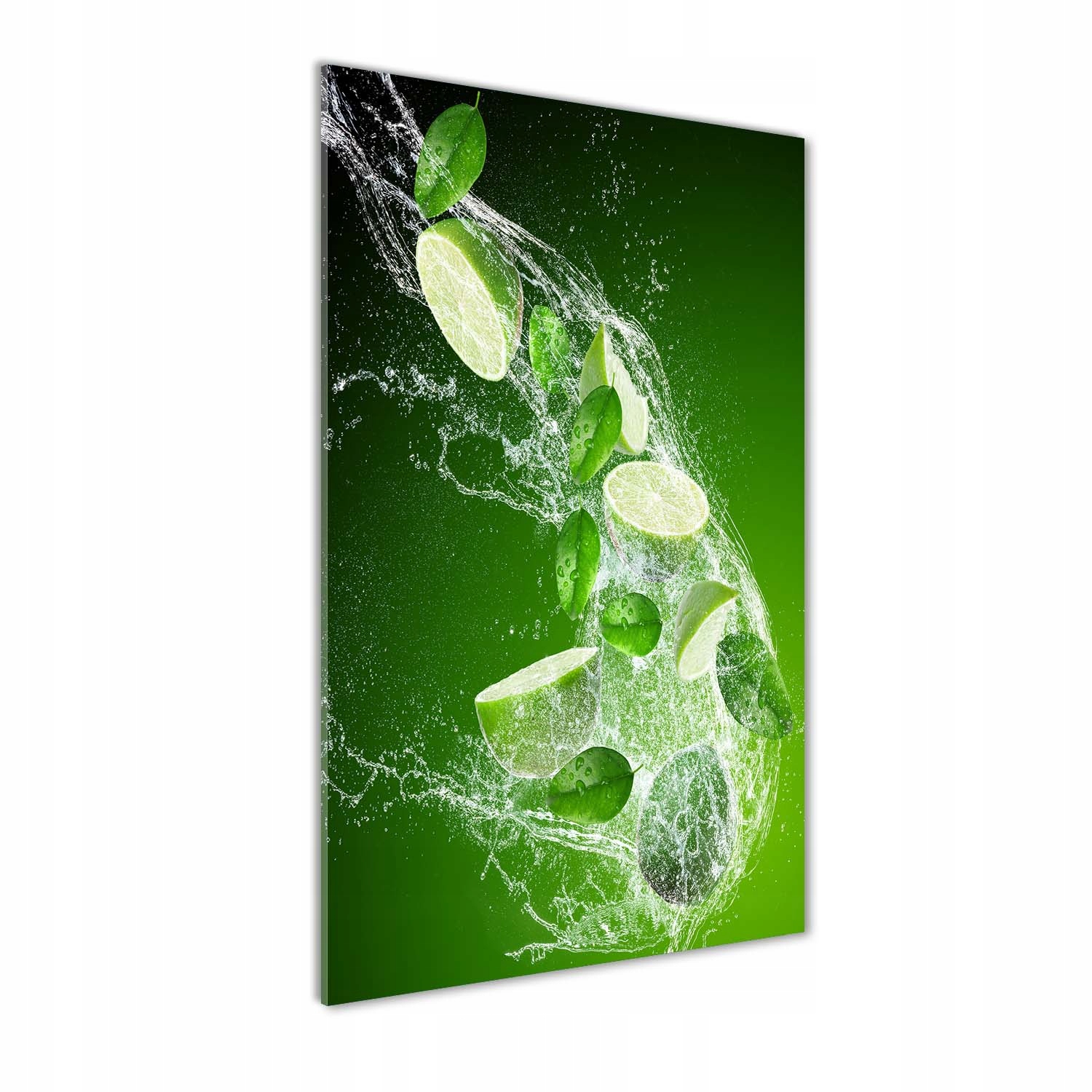 Akrylový obraz na zeď Limetka 60x120 cm