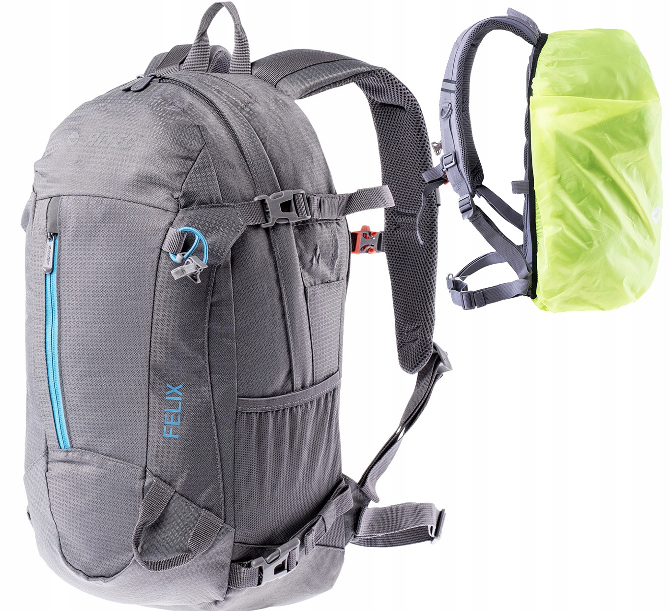 Plecak Trekkingowy Turystyczny Z Pokrowcem Markowy Hi-tec Felix 20 gy