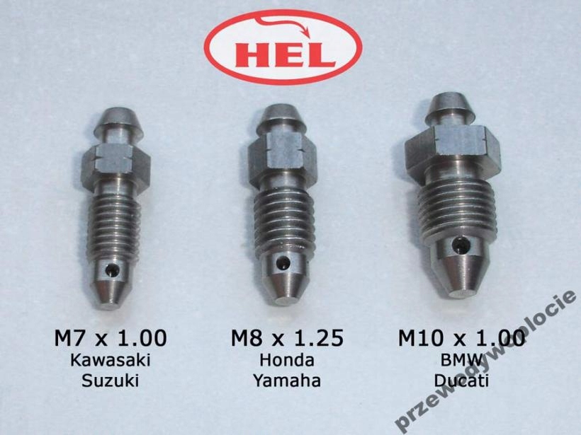 

Odpowietrznik hamulca M10 x 1.00 Bmw Ducati Hel