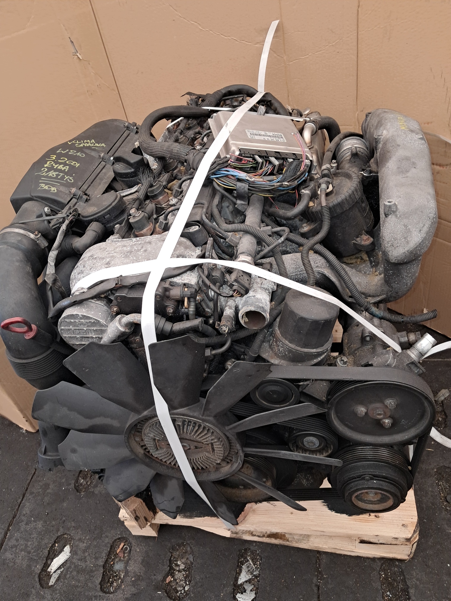 engine 3.2CDI 6R 613.960 complete SWAP Z bundle MERCEDES W210 PEWNIAK