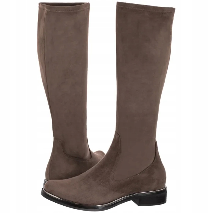 Dámské nazouvací kozačky Caprice Cafe Stretch 9-25512-41 306