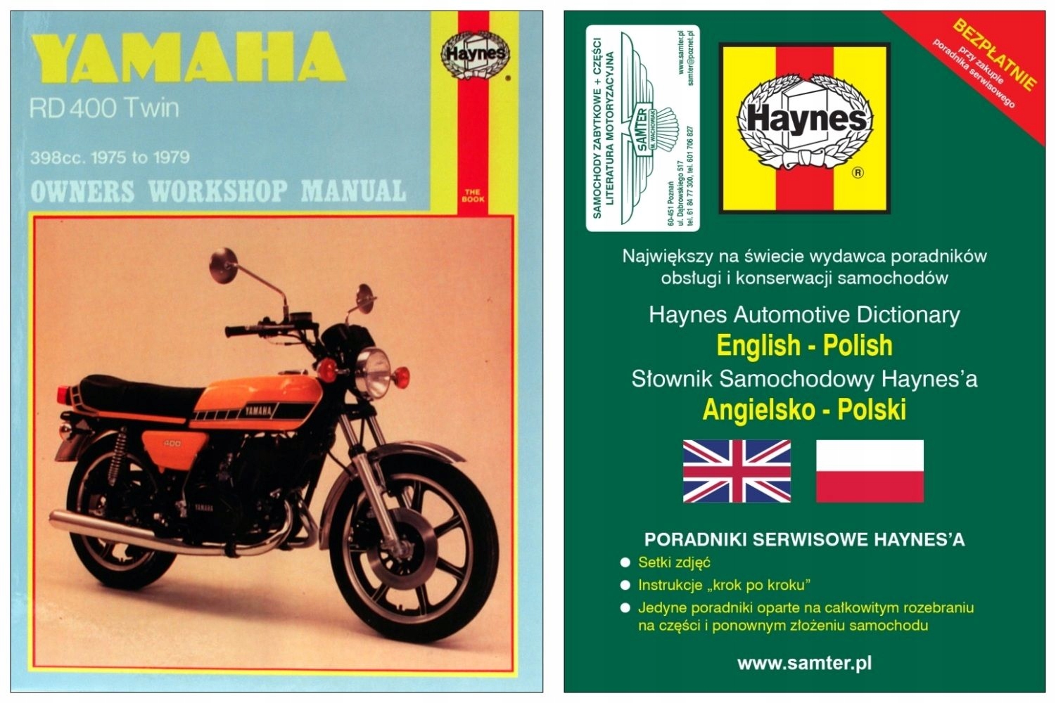 Yamaha RD 400 (1975-1979) руководство по ремонту Haynes