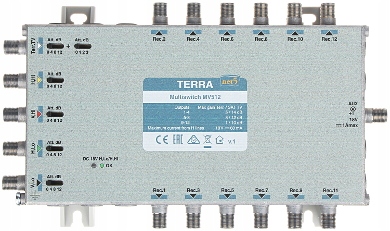 MULTISWITCH MV-512 5 WEJŚĆ / 12 WYJŚĆ TERRA Marka Terra