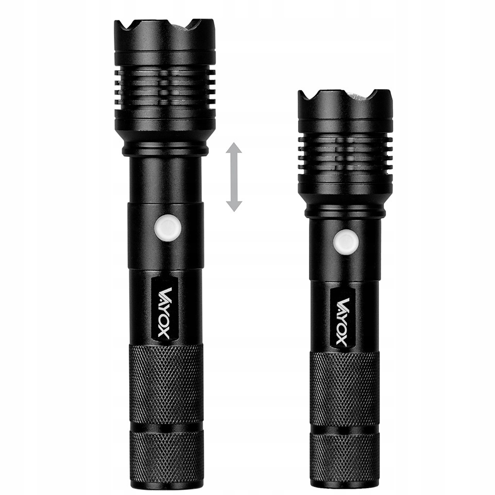 BARDZO MOCNA LATARKA TAKTYCZNA LED IPX AKUMULATOROWA USB-C SZPERACZ ZOOM Kod producenta VA0116