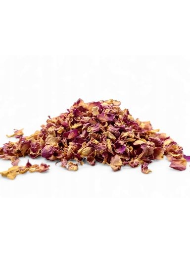 Levně 7 x Okvětní Lístky Růže Sušené jedlé voňavé květy 20 g Květinové vločky