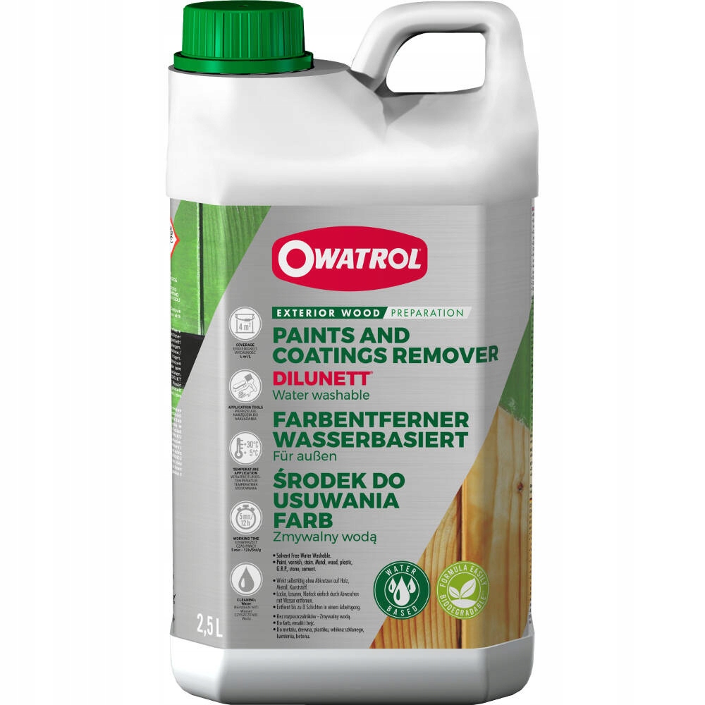 Owatrol Dilunett do usuwania starych powłok 2,5L
