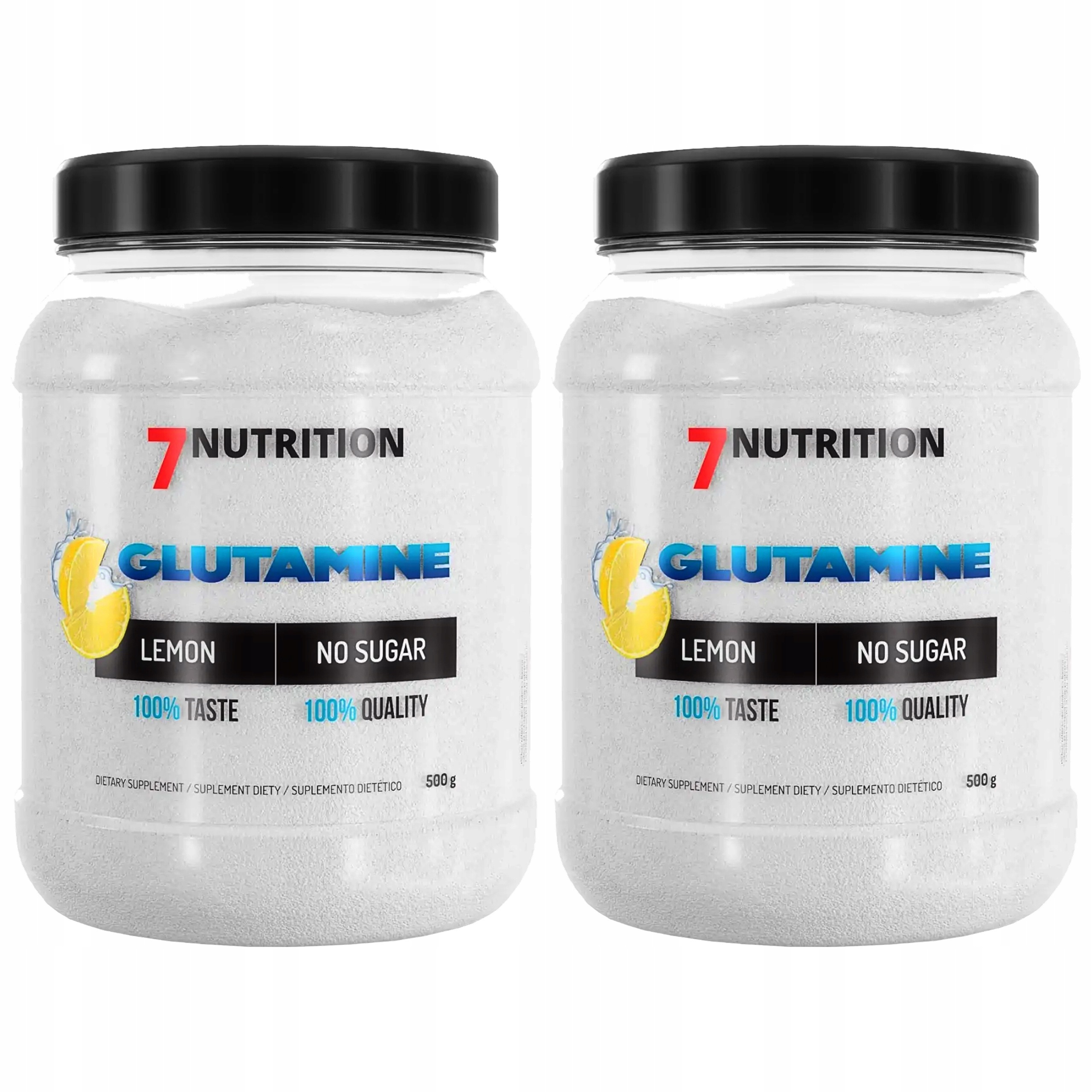 2x Glutamin L-glutamine 500g Stavba Hmoty Regenerace Imunita