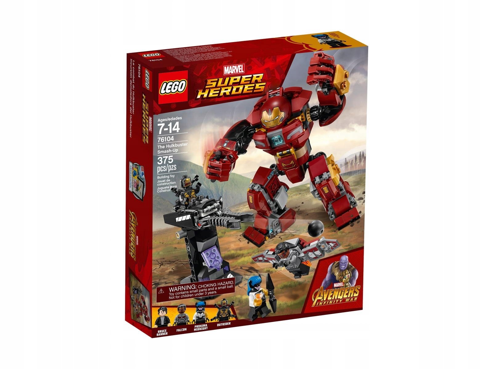 Lego Heroes 76104 Boj v Hulkbusteru Nové