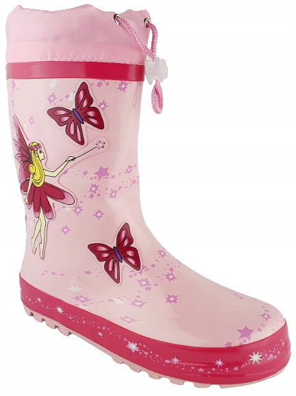 Kalosze Gumiaki Dziewczęce Różowe roz 26
