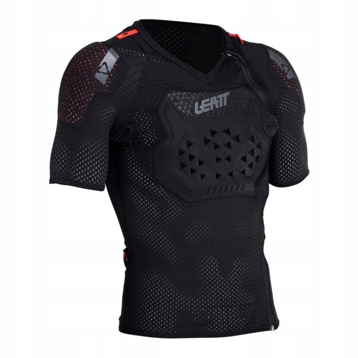 Tričko s chráničmi Leatt Tee Reaflex Stealth čierne Darčeky