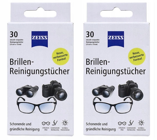 

2 x Chusteczki Do Obiektywów Zeiss 30szt
