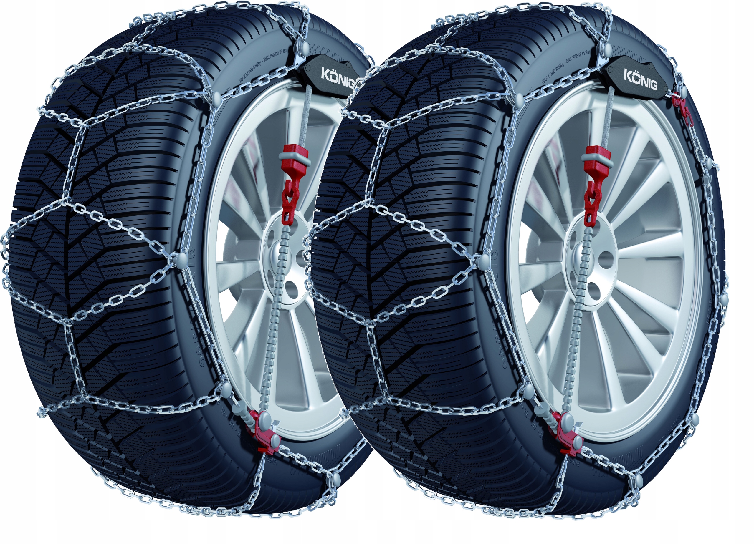 Řetězy Thule Konig CG-9 90 215/50 R16 Napínák