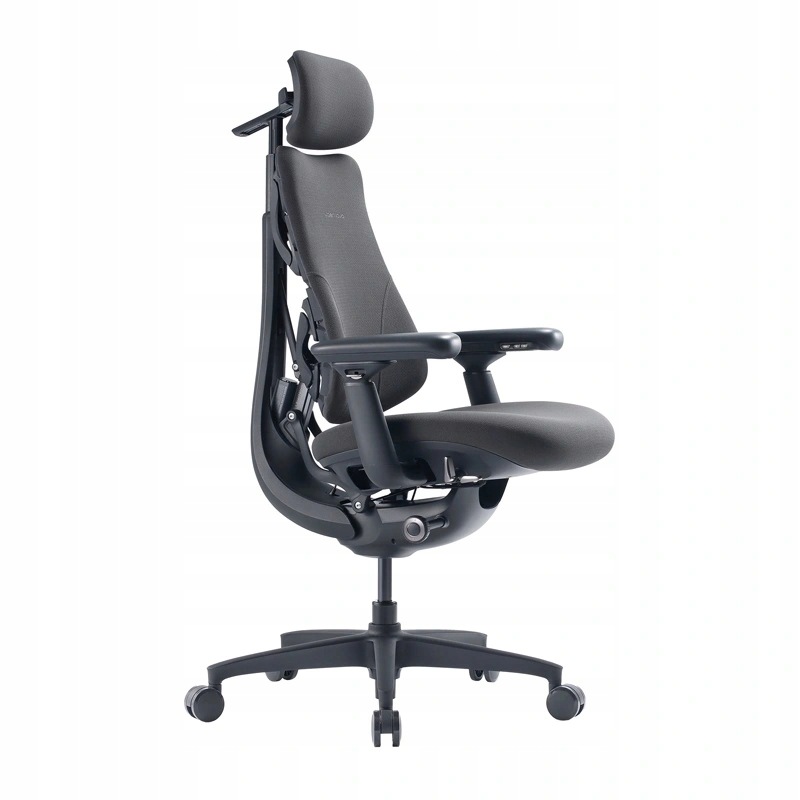 Libernovo Omni Gen Krzesło Ergonomiczne 45CM Biurowe Grafitowe Odchylane