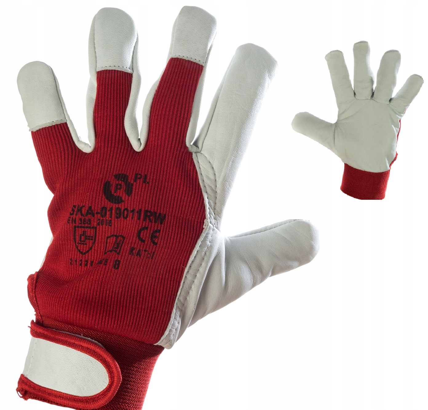 

Rękawiczki Skórzane Monterskie Typ Rltoper Rzep r9