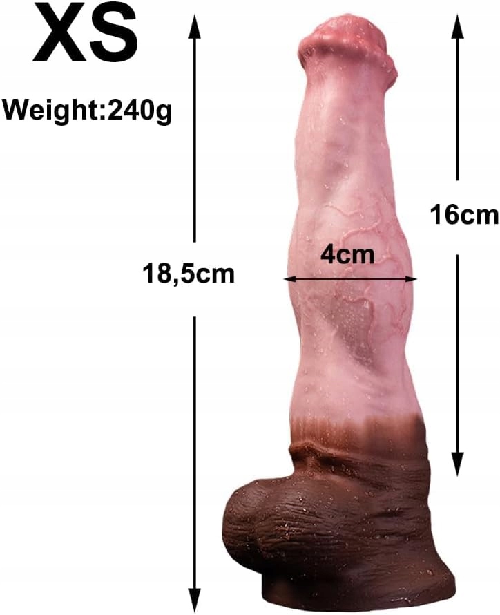 JIXAXE Realistyczny Silikonowy Dildo Koński z Przyssawką XS — miniatura 2