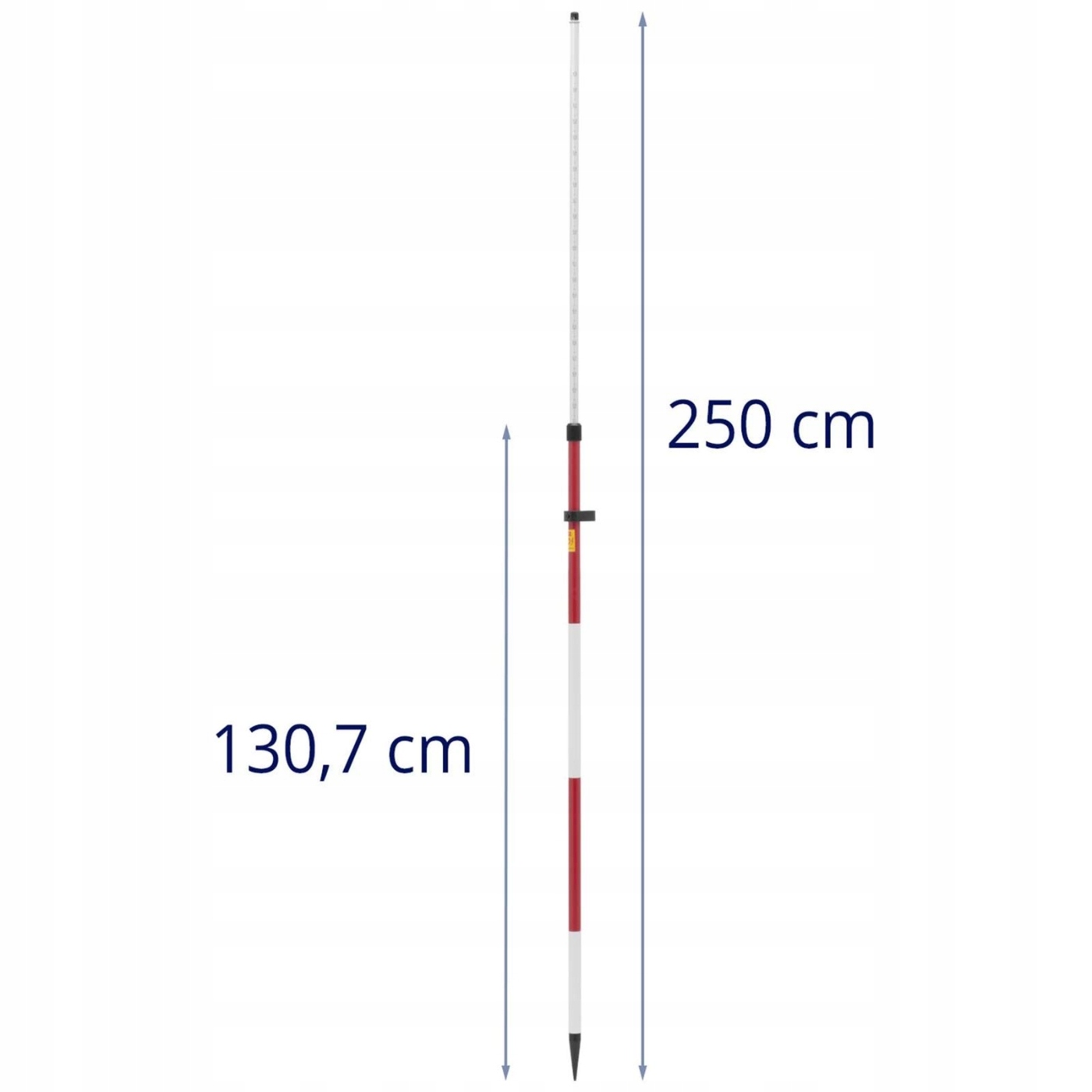 TYCZKA GEODEZYJNA POD PRYZMAT DO TACHIMETRU 33 mm Rodzaj inny