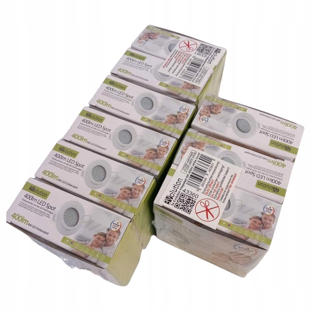 Led zapuštěný reflektor 4W 9Ks Evolution