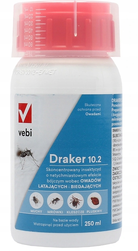 

Draker 10.2 250ml osy muchy komar mrówki pluskwy