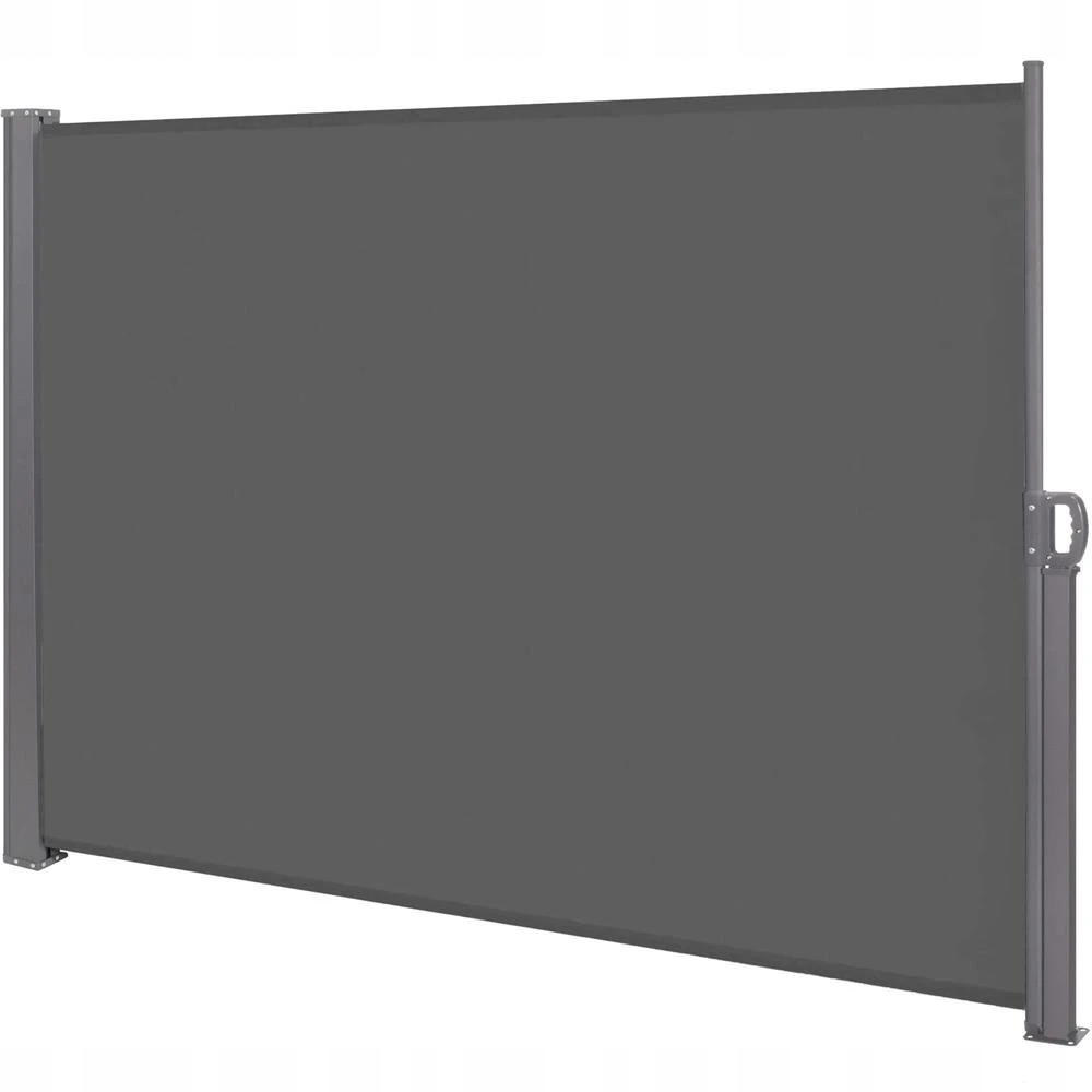 Bočná markíza 160 x 250 cm Springos AW0001 tmavosivá