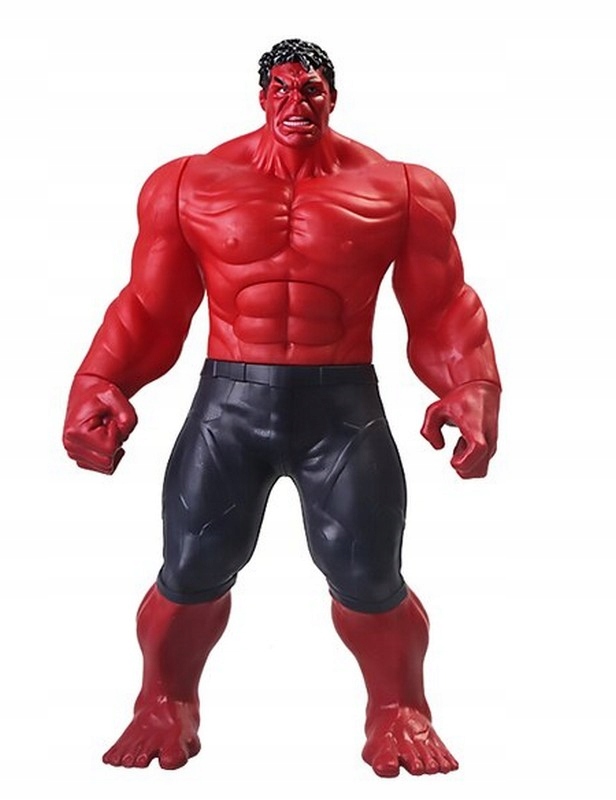 CZERWONY HULK FIGURKA 30CM INTERAKTYWNA ŚWIECI LED Marka inna