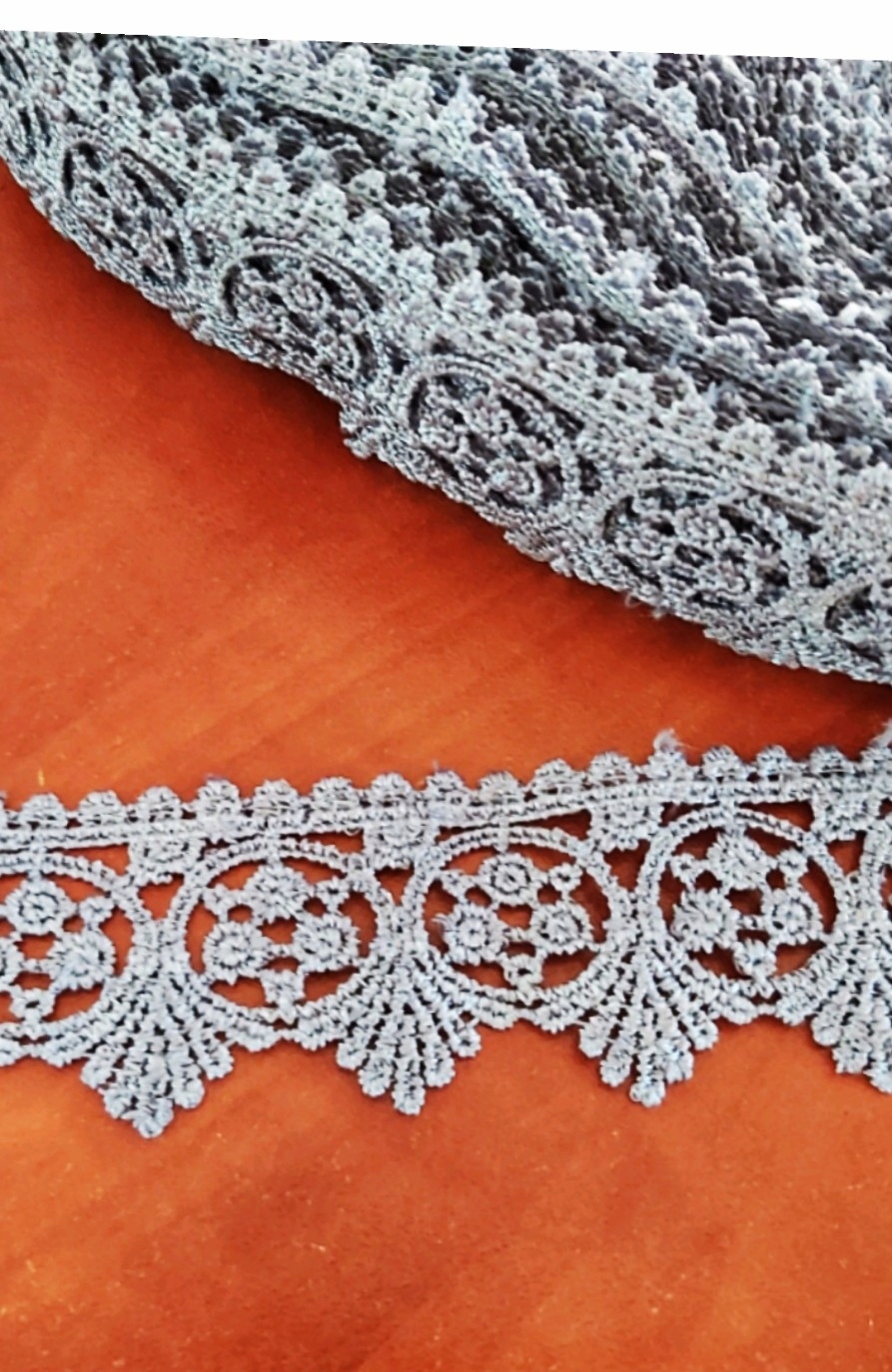 

Gipiura Szara 5 cm Firana Salon Ornament Wzór